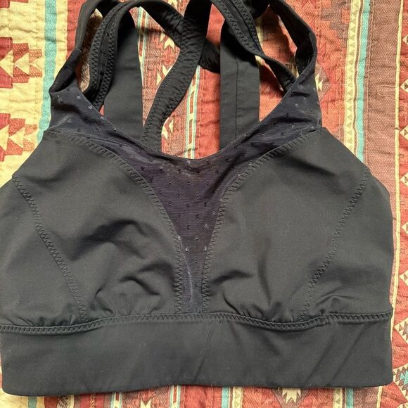 Lululemon Athletica Black Sports Bra size 8 - Picture 2 of 6